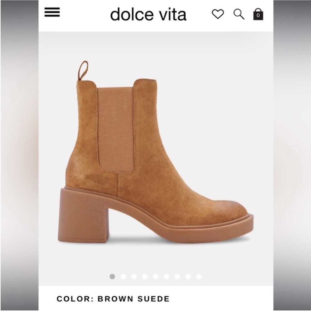 Dolce Vita Gunner Booties size 8.5 EUC - Picture 2 of 16